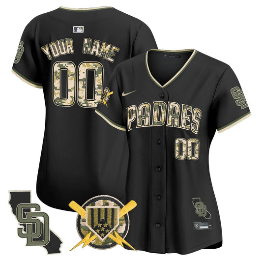 Camisa MLB San Diego Padres Armed Forces Day Vapor Premier Limited Jersey