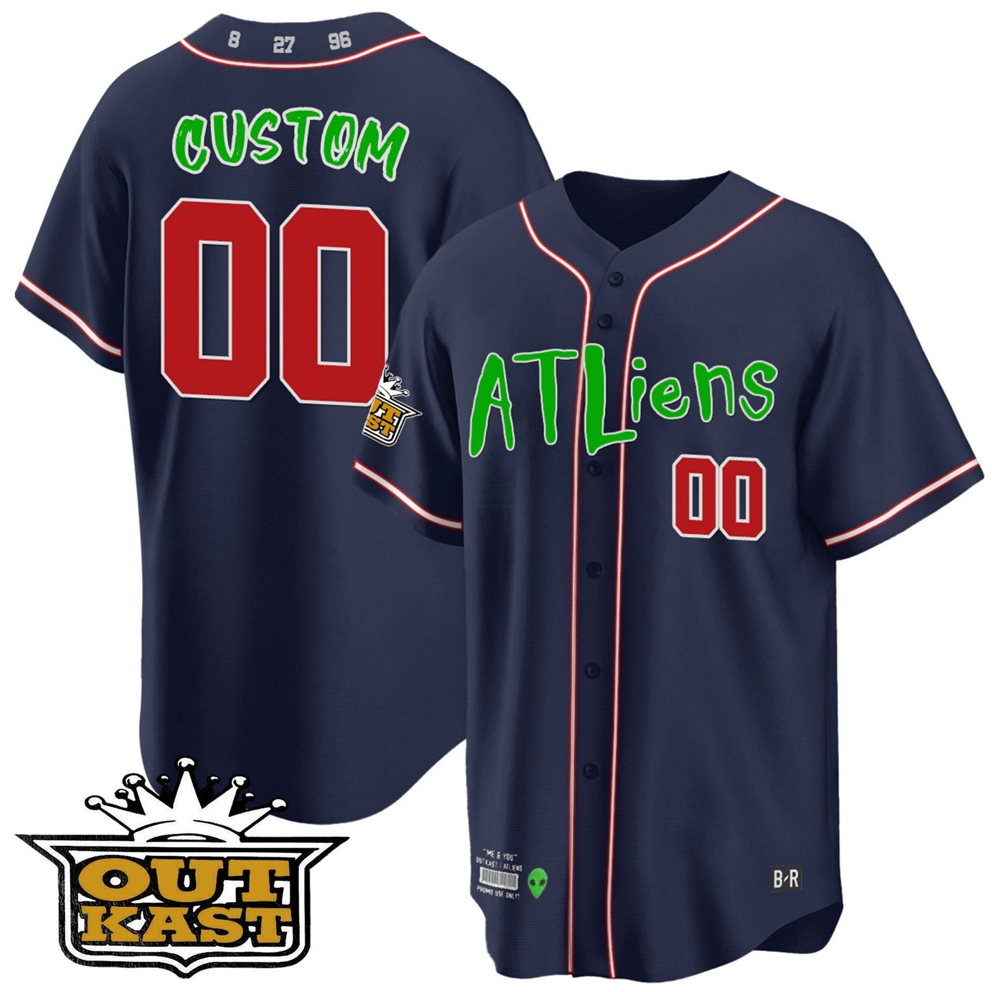 Camisa MLB Atlanta Atliens Cool Base Jersey