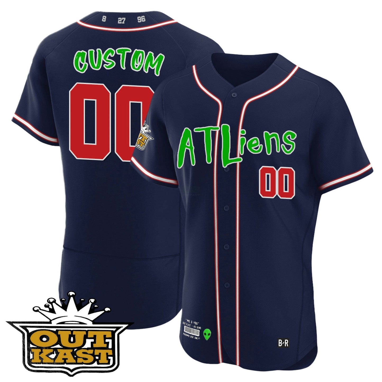 Camisa MLB Atlanta Atliens Flex Base Jersey