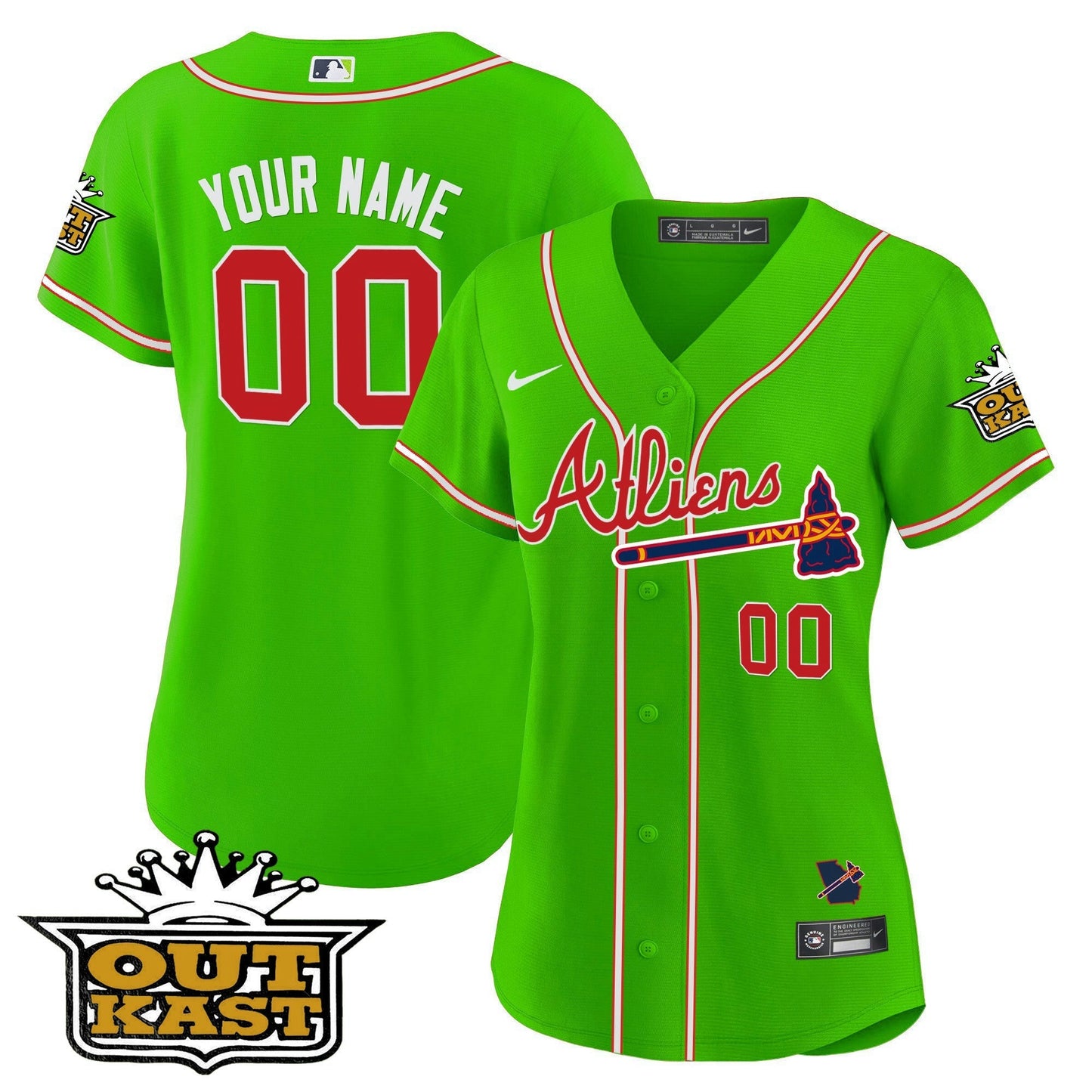 Camisa MLB Atlanta Atliens Flex Base Jersey