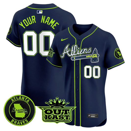 Camisa MLB Atlanta Atliens Vapor Premier Elite Jersey