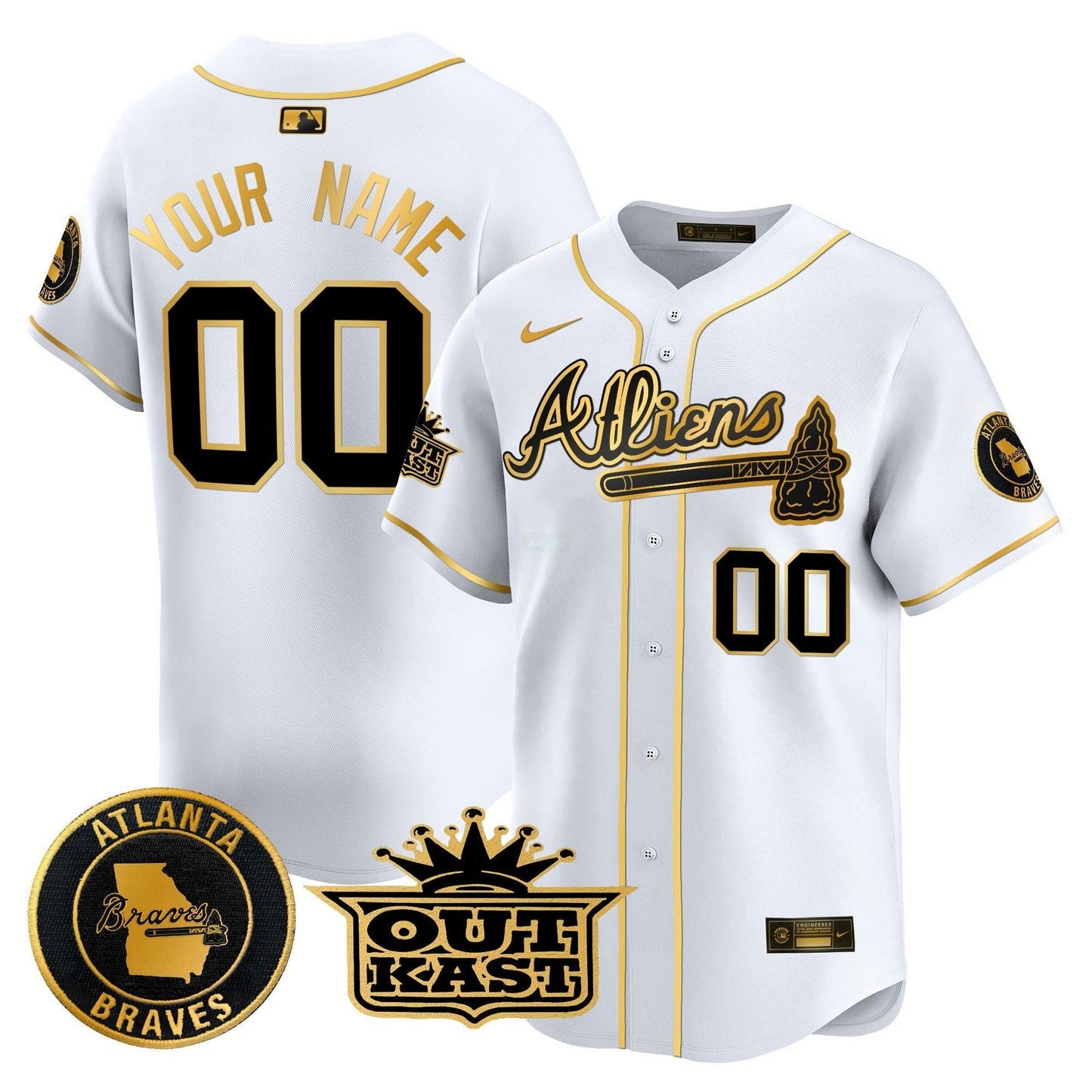 Camisa MLB Atlanta Atliens Vapor Premier Limited Jersey