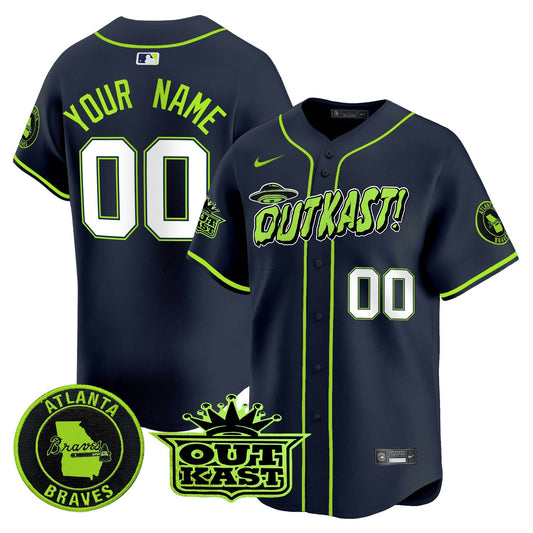 Camisa MLB Atlanta Atliens Vapor Premier Limited Jersey V3 - Atliens