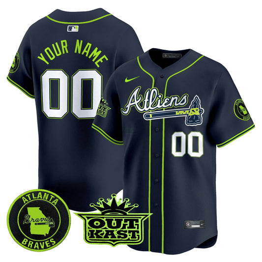 Camisa MLB Atlanta Atliens Vapor Premier Limited Jersey V4