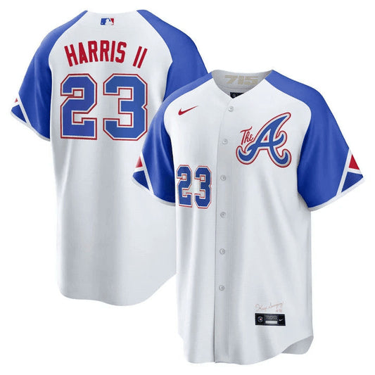 Camisa MLB Atlanta Michael Harris II 2023 City Connect Jersey