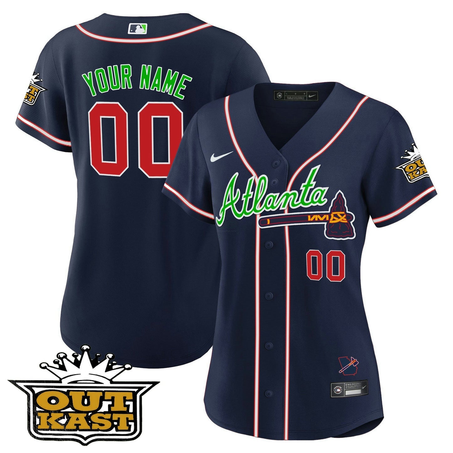 Camisa MLB Atlanta Outkast Cool Base Jersey V3