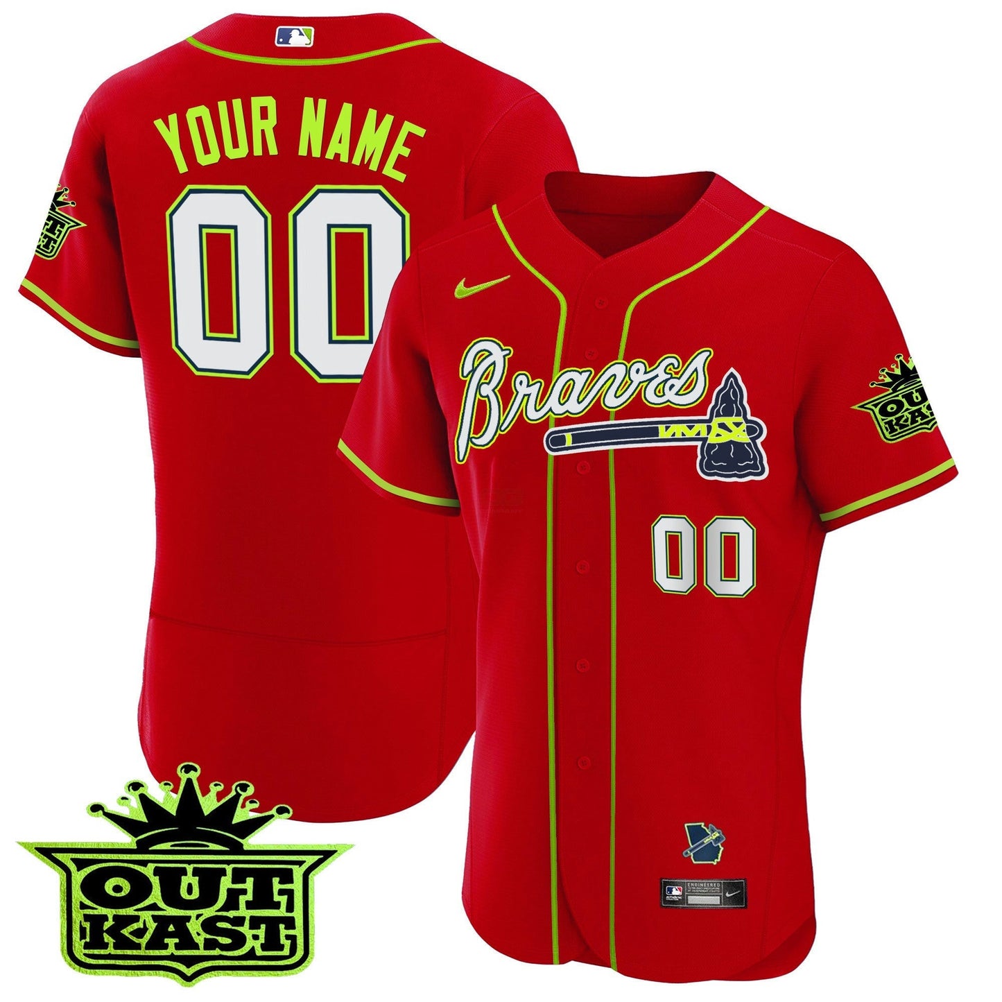 Camisa MLB Atlanta Outkast Flex Base Jersey V2