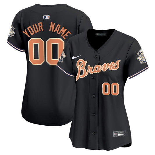 Camisa MLB Atlanta Peaches n’ Creme Vapor Premier Limited Jersey