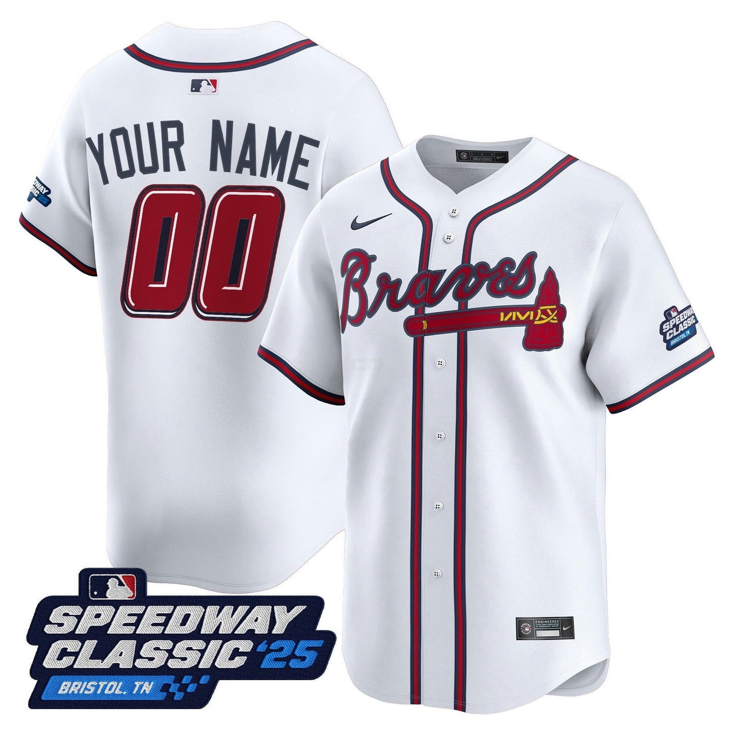 Camisa MLB Atlanta ‘Speedway Classic’ Vapor Premier Limited Jersey