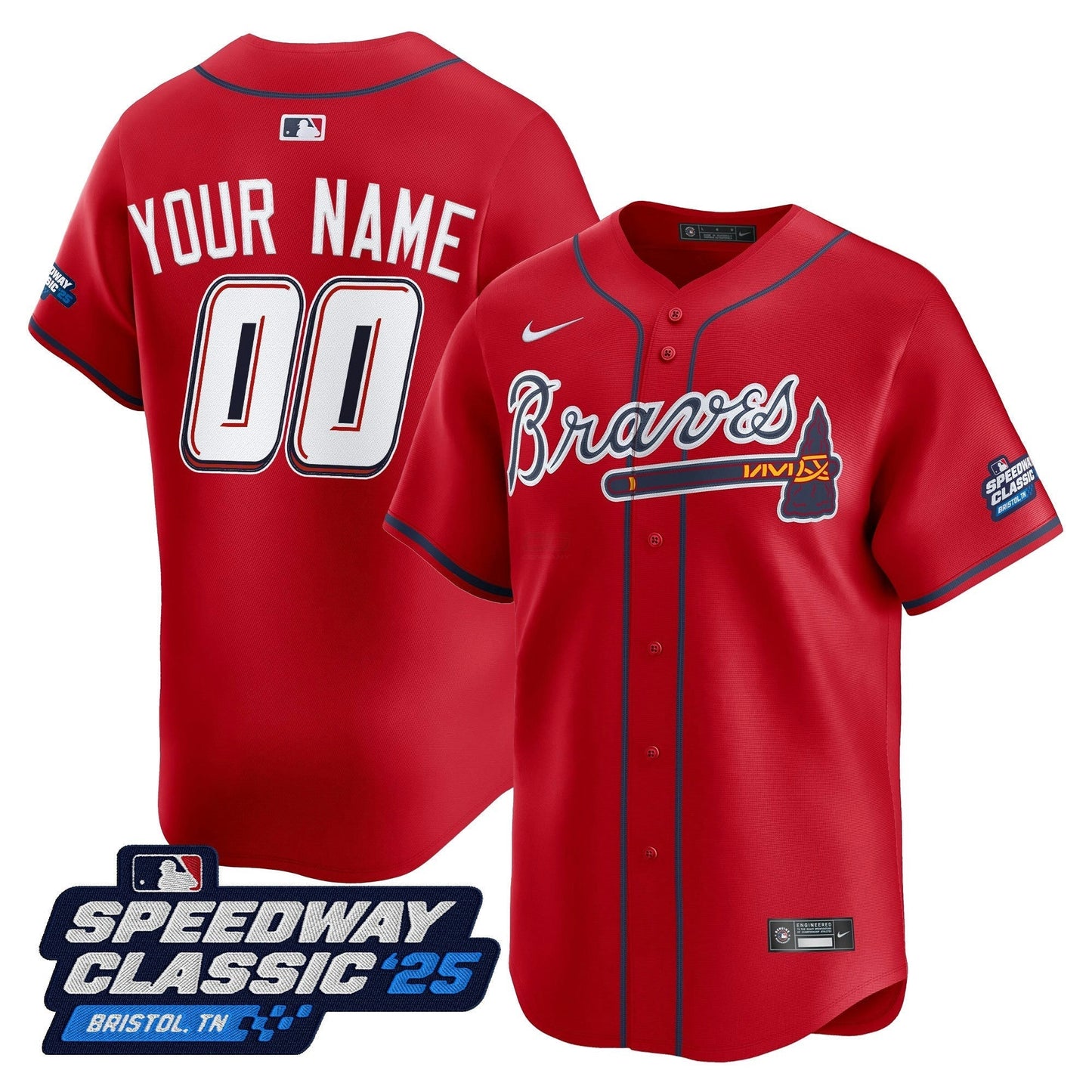 Camisa MLB Atlanta ‘Speedway Classic’ Vapor Premier Limited Jersey
