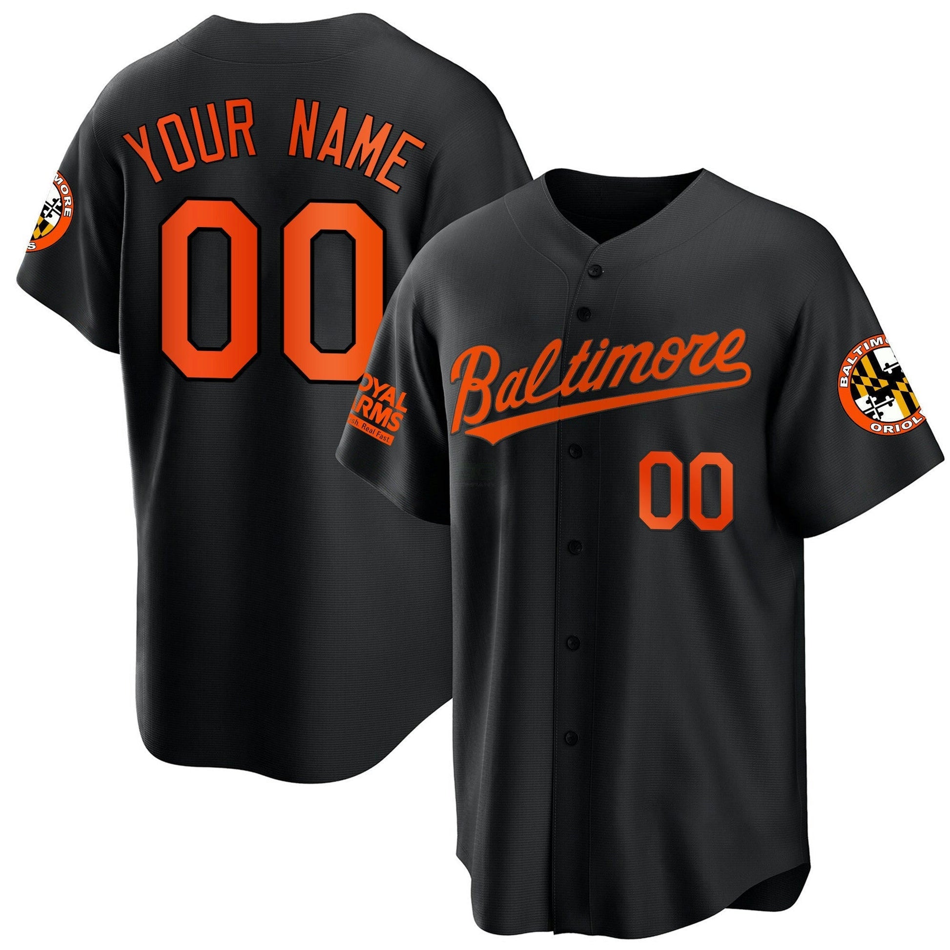 Camisa MLB Baltimore 2023 Dourada Cool Jersey