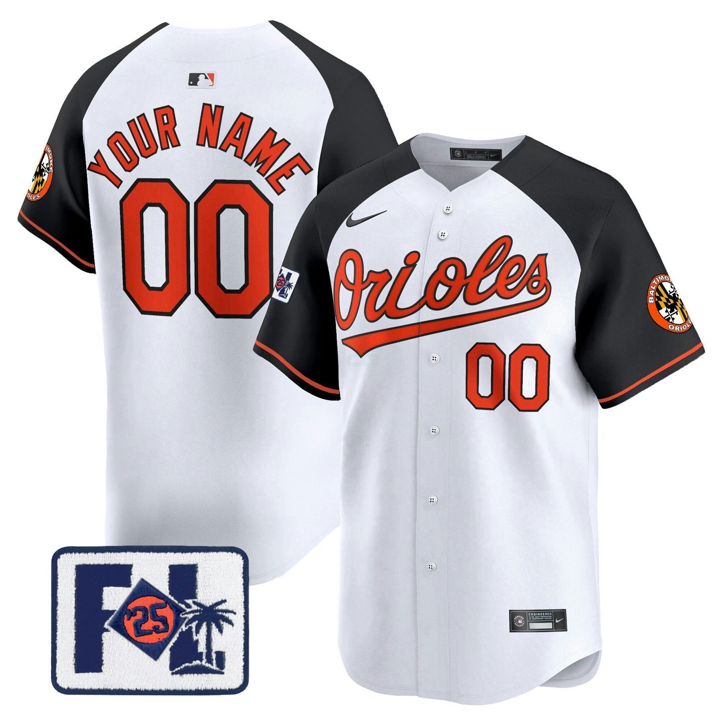Camisa MLB Baltimore 2025 Spring Training Patch Vapor Premier Limited Jersey