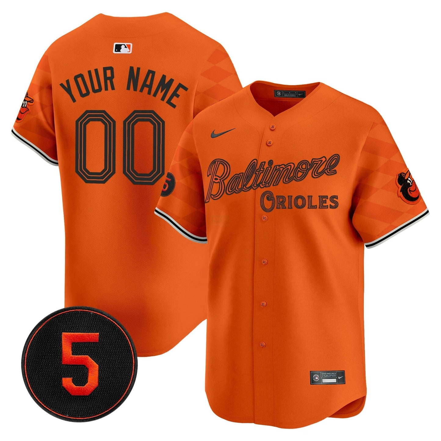 Camisa MLB Baltimore City Light Vapor Premier Limited Jersey