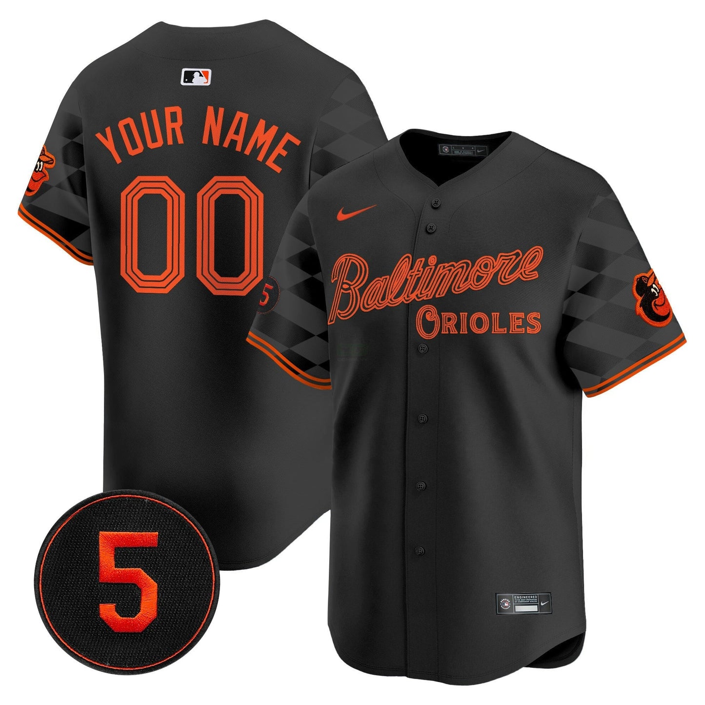 Camisa MLB Baltimore City Light Vapor Premier Limited Jersey