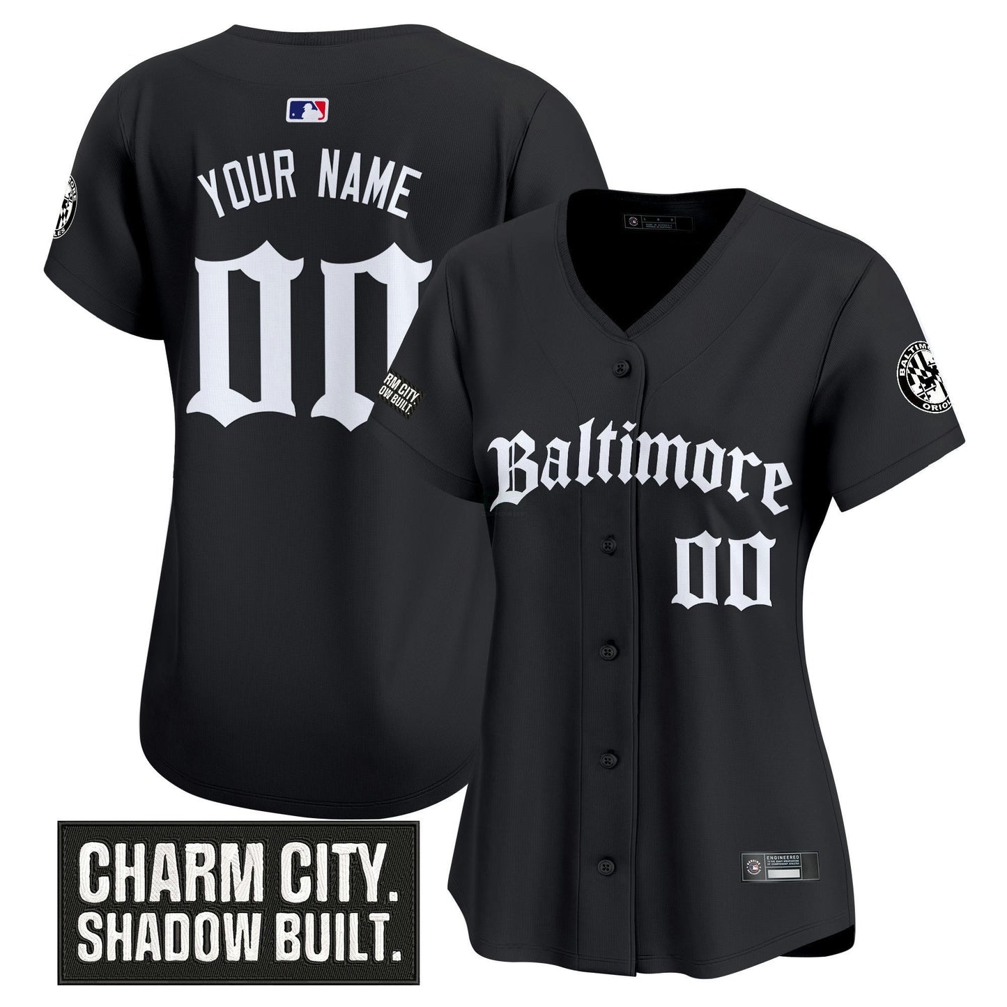 Camisa MLB Baltimore ‘Gothic Harbor Edition’ Vapor Premier Limited Jersey