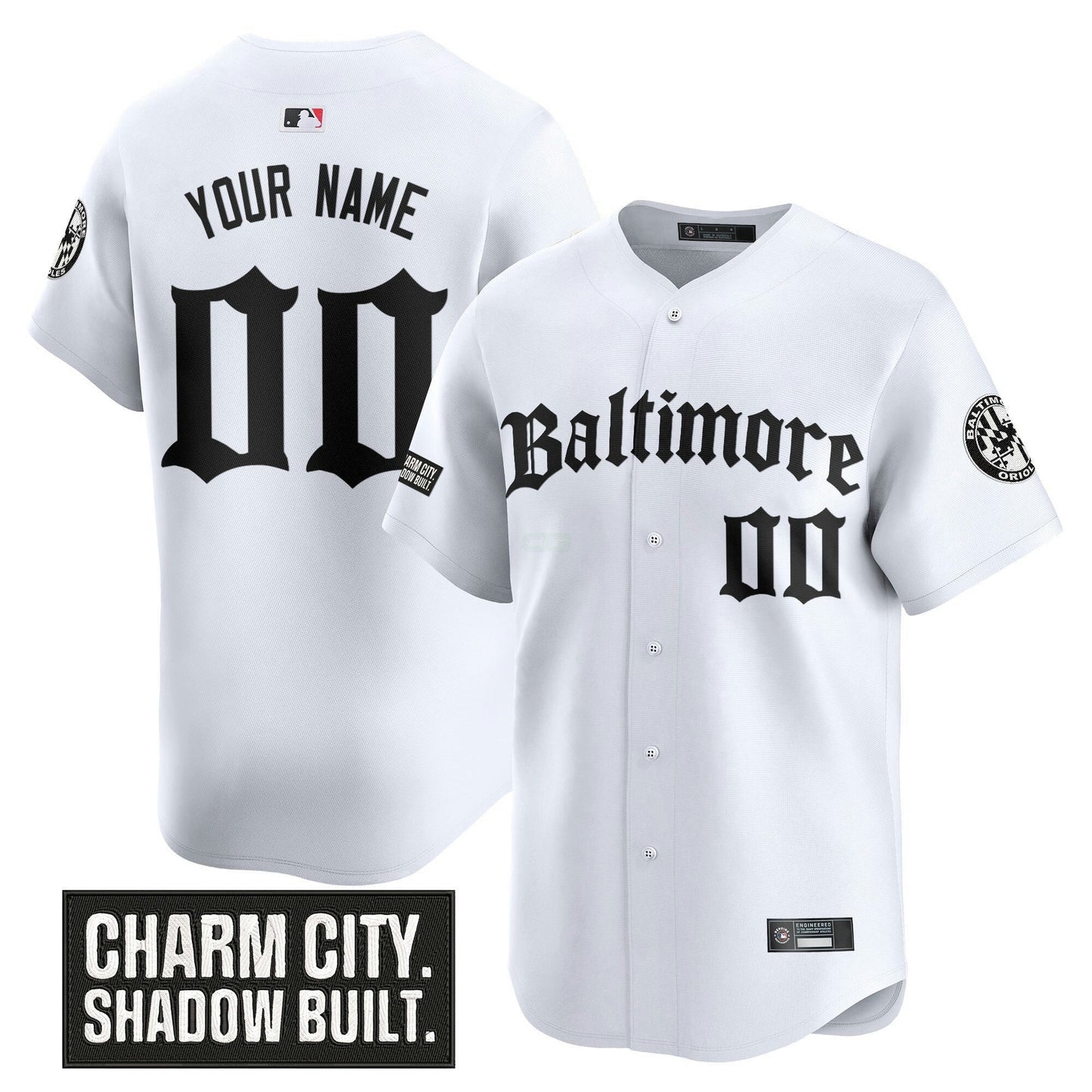 Camisa MLB Baltimore ‘Gothic Harbor Edition’ Vapor Premier Limited Jersey