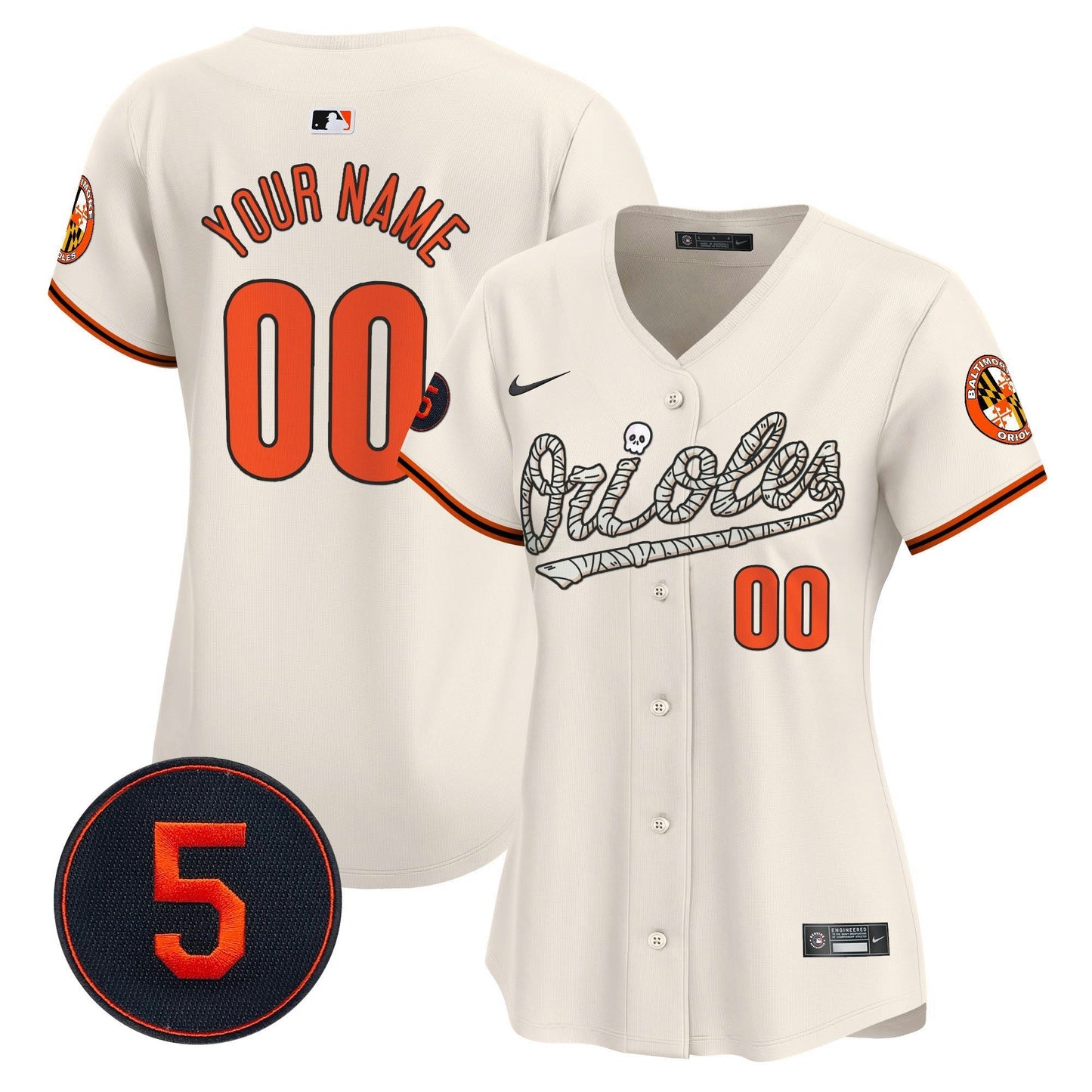Camisa MLB Baltimore Halloween Vapor Premier Limited Jersey