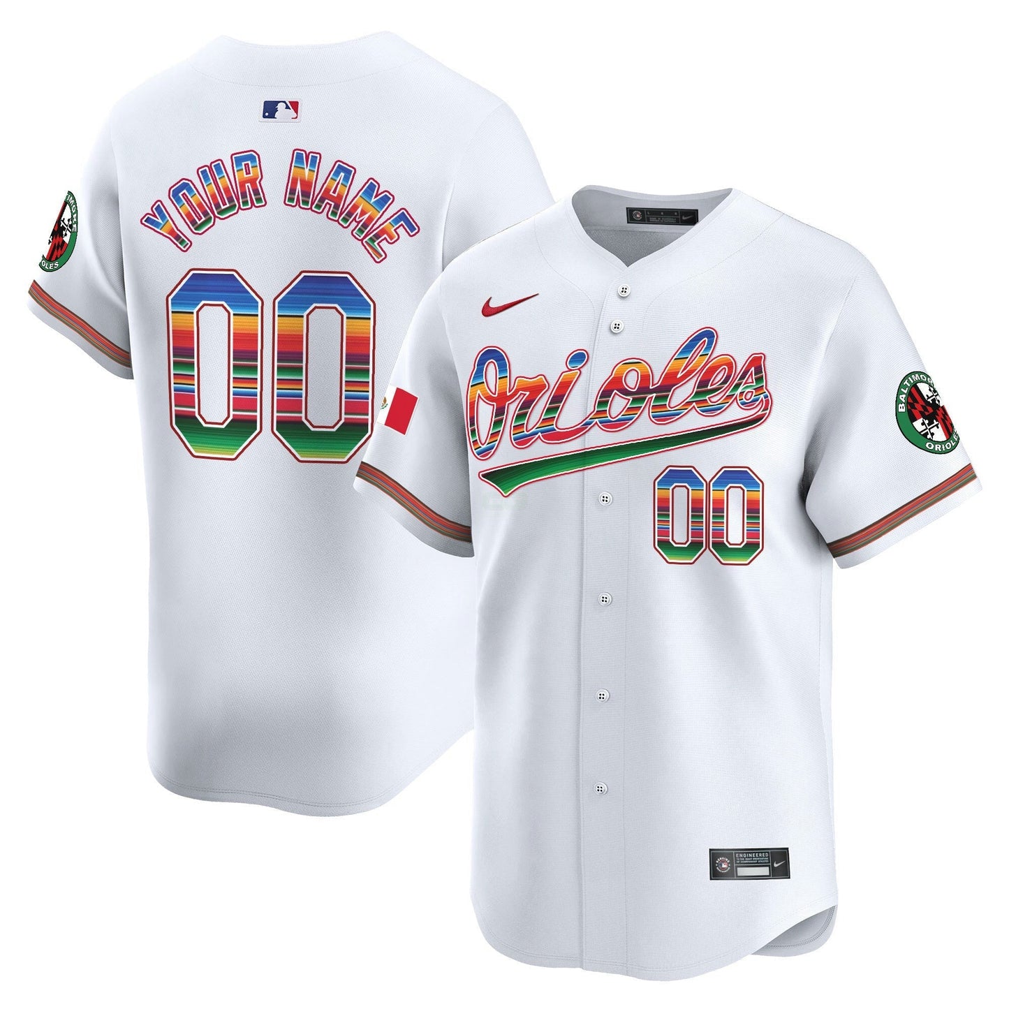 Camisa MLB Baltimore Mexico Vapor Premier Limited Jersey