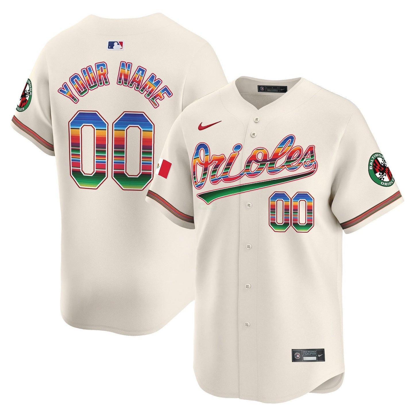 Camisa MLB Baltimore Mexico Vapor Premier Limited Jersey