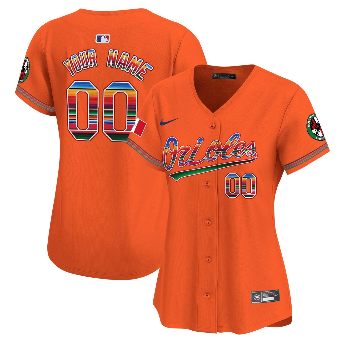 Camisa MLB Baltimore Mexico Vapor Premier Limited Jersey