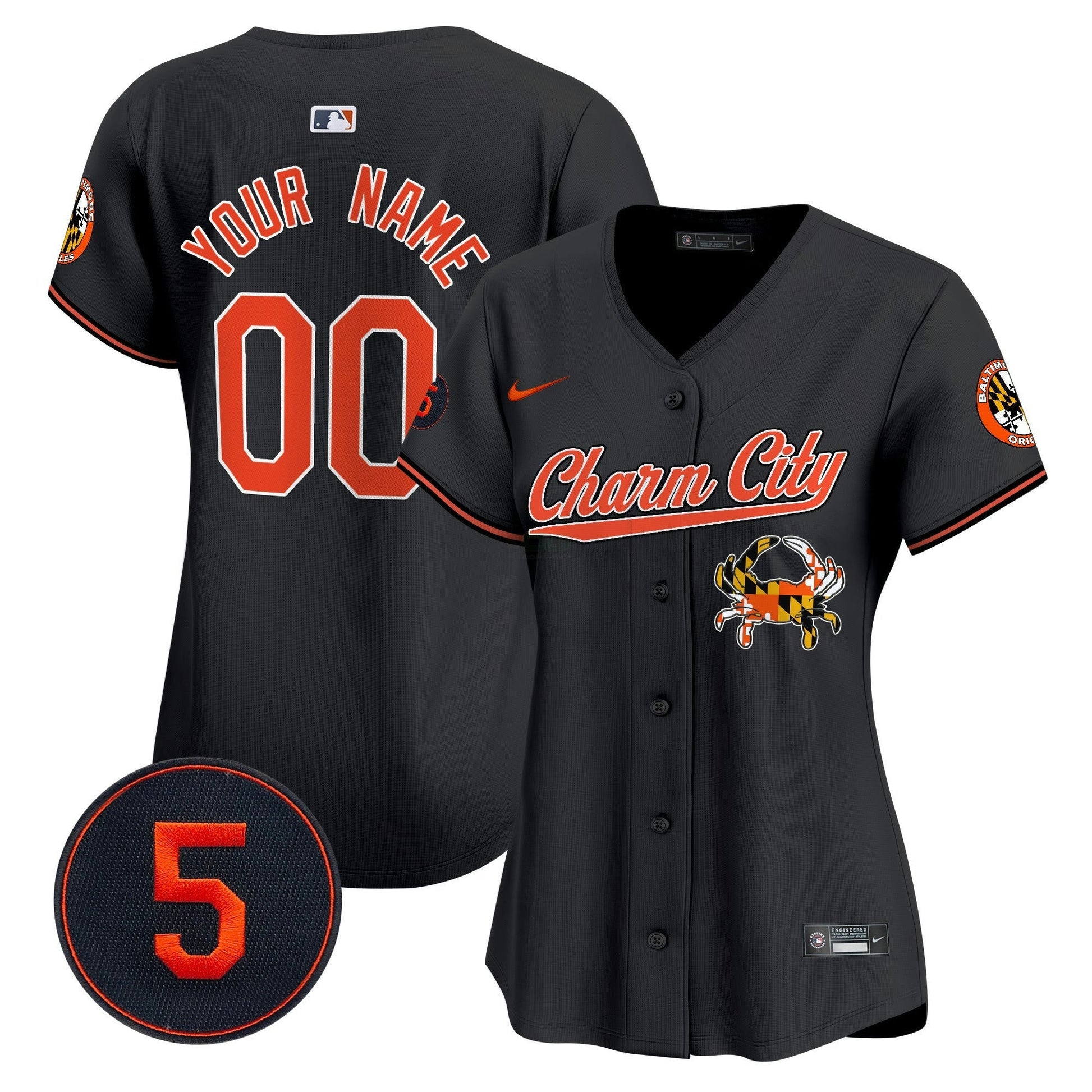 Camisa MLB Baltimore Robinson Patch Vapor Premier Limited Jersey V8 – Stitched