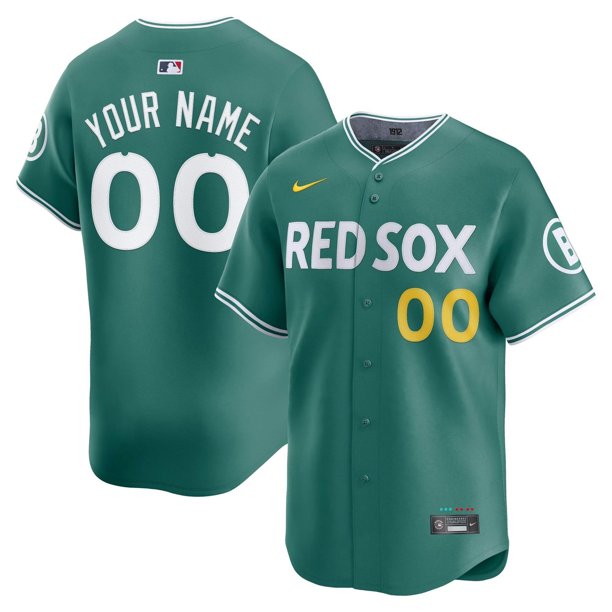 Camisa MLB Boston 2025 City Connect Vapor Premier Limited Jersey V2 - Custom