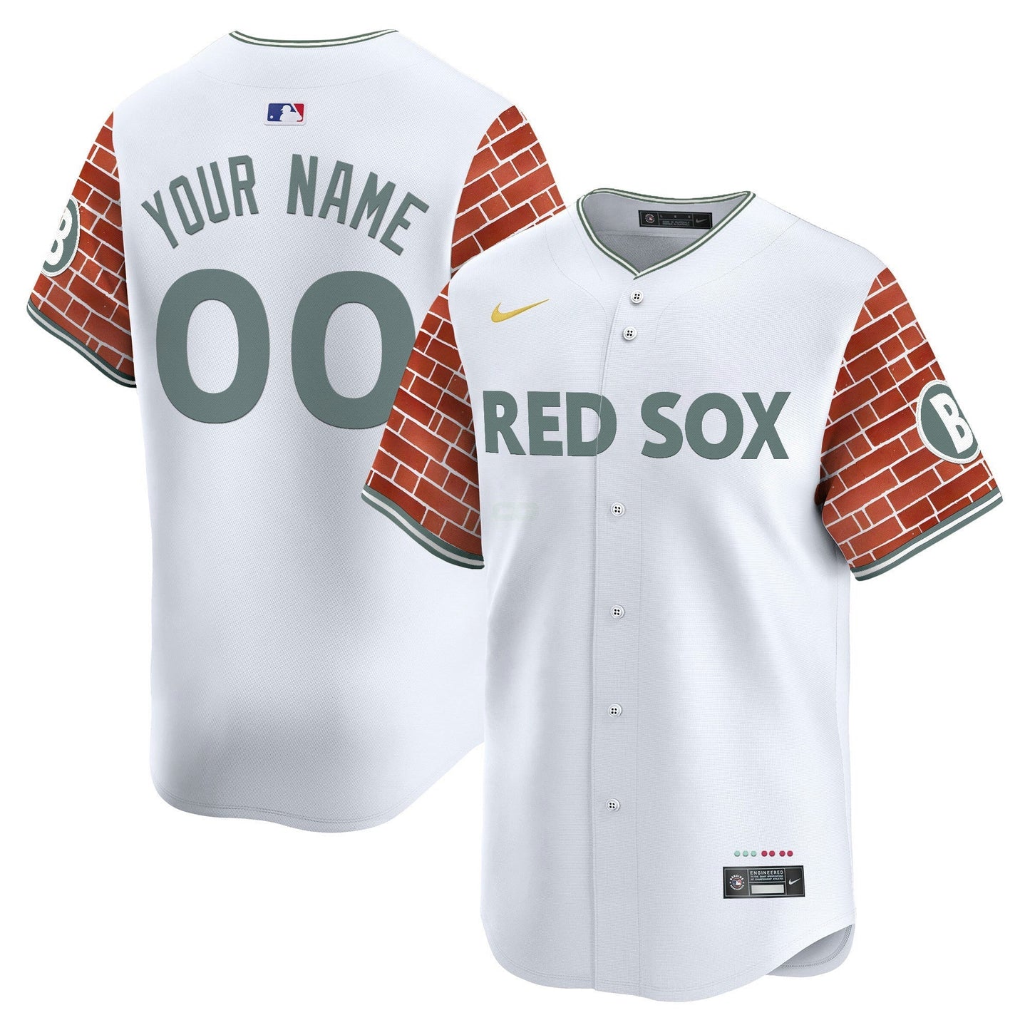 Camisa MLB Boston 2025 Fenway Red Brick Style Vapor Premier Limited Jersey – Stitched