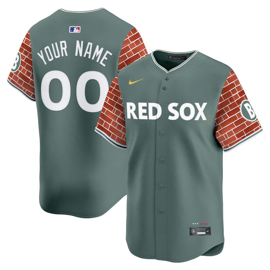 Camisa MLB Boston 2025 Fenway Red Brick Style Vapor Premier Limited Jersey – Stitched