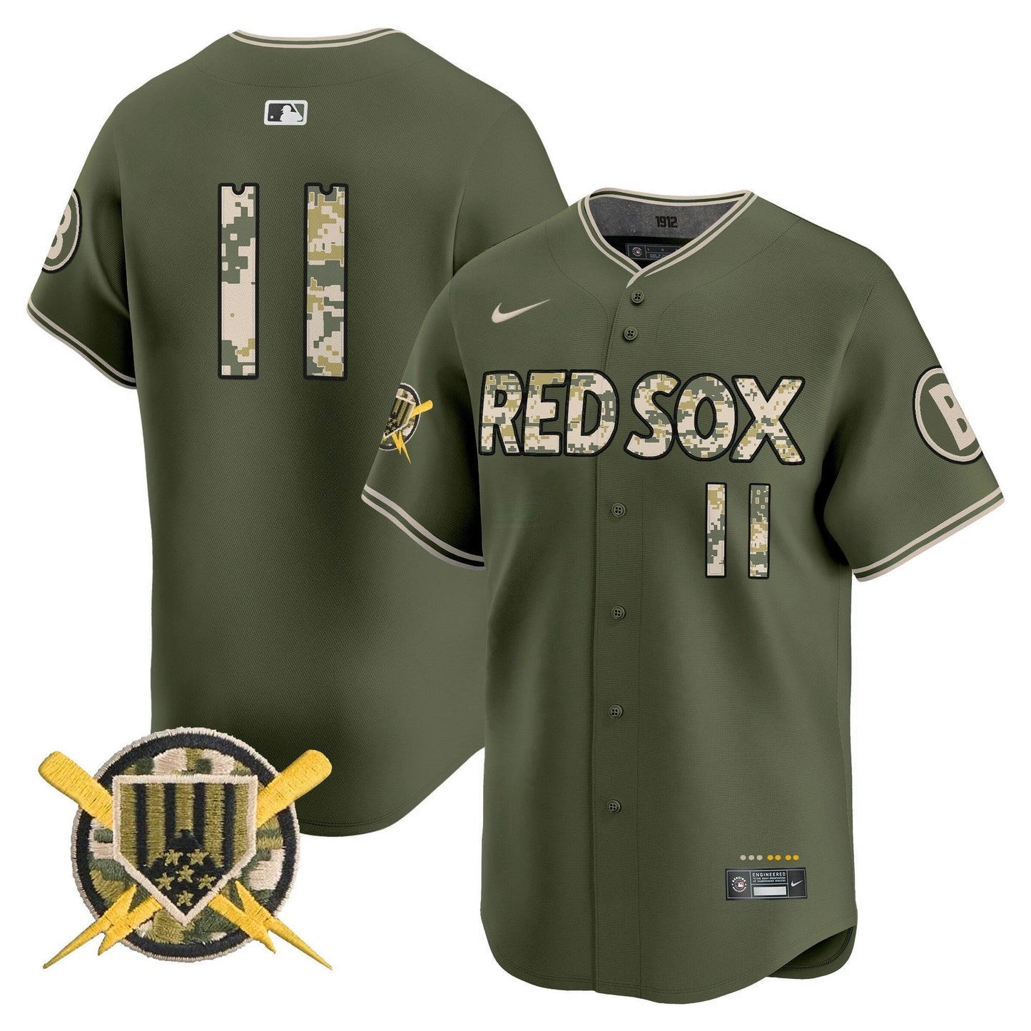 Camisa MLB Boston Armed Forces Day Vapor Premier Limited Jersey