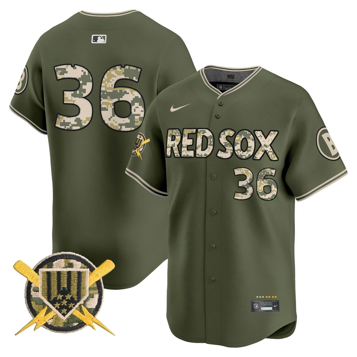 Camisa MLB Boston Armed Forces Day Vapor Premier Limited Jersey