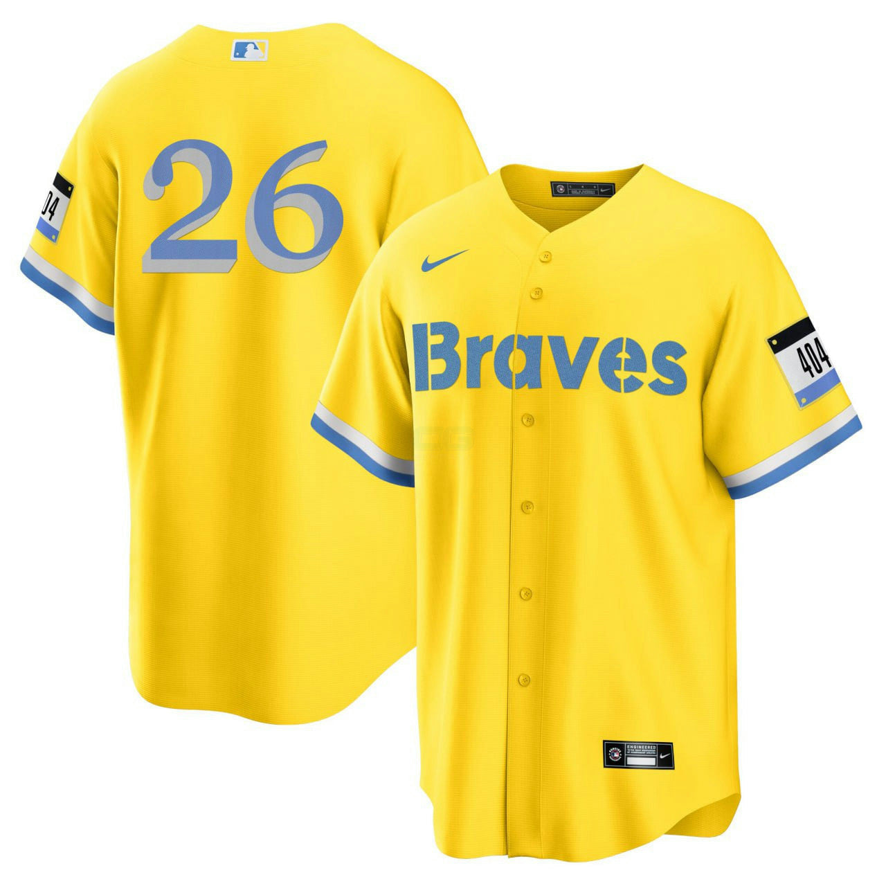 Camisa MLB Boston Braves City Connect Jersey - Cool