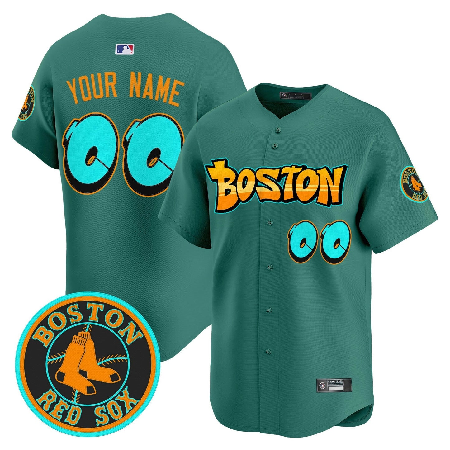 Camisa MLB Boston ‘Graffiti Streetstyle Edition’ Vapor Premier Limited Jersey