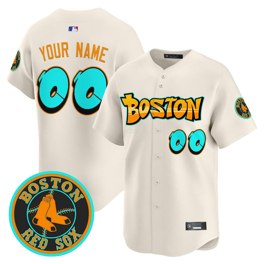 Camisa MLB Boston ‘Graffiti Streetstyle Edition’ Vapor Premier Limited Jersey