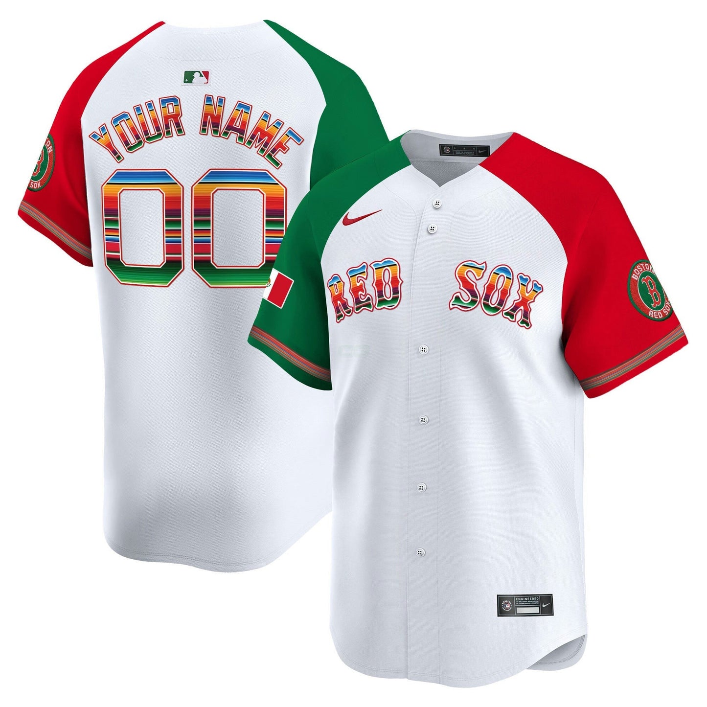Camisa MLB Boston Mexico Vapor Premier Limited Jersey
