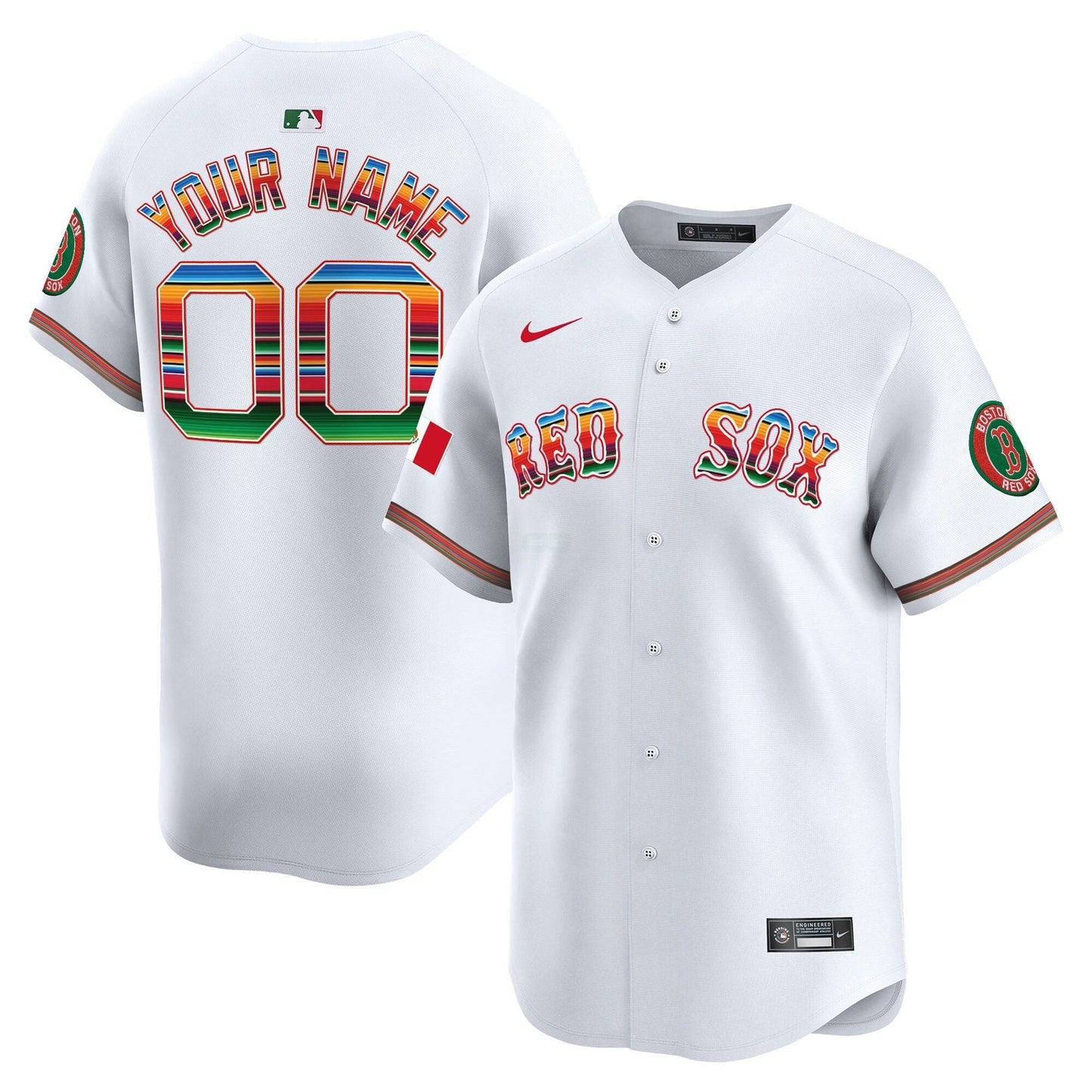 Camisa MLB Boston Mexico Vapor Premier Limited Jersey