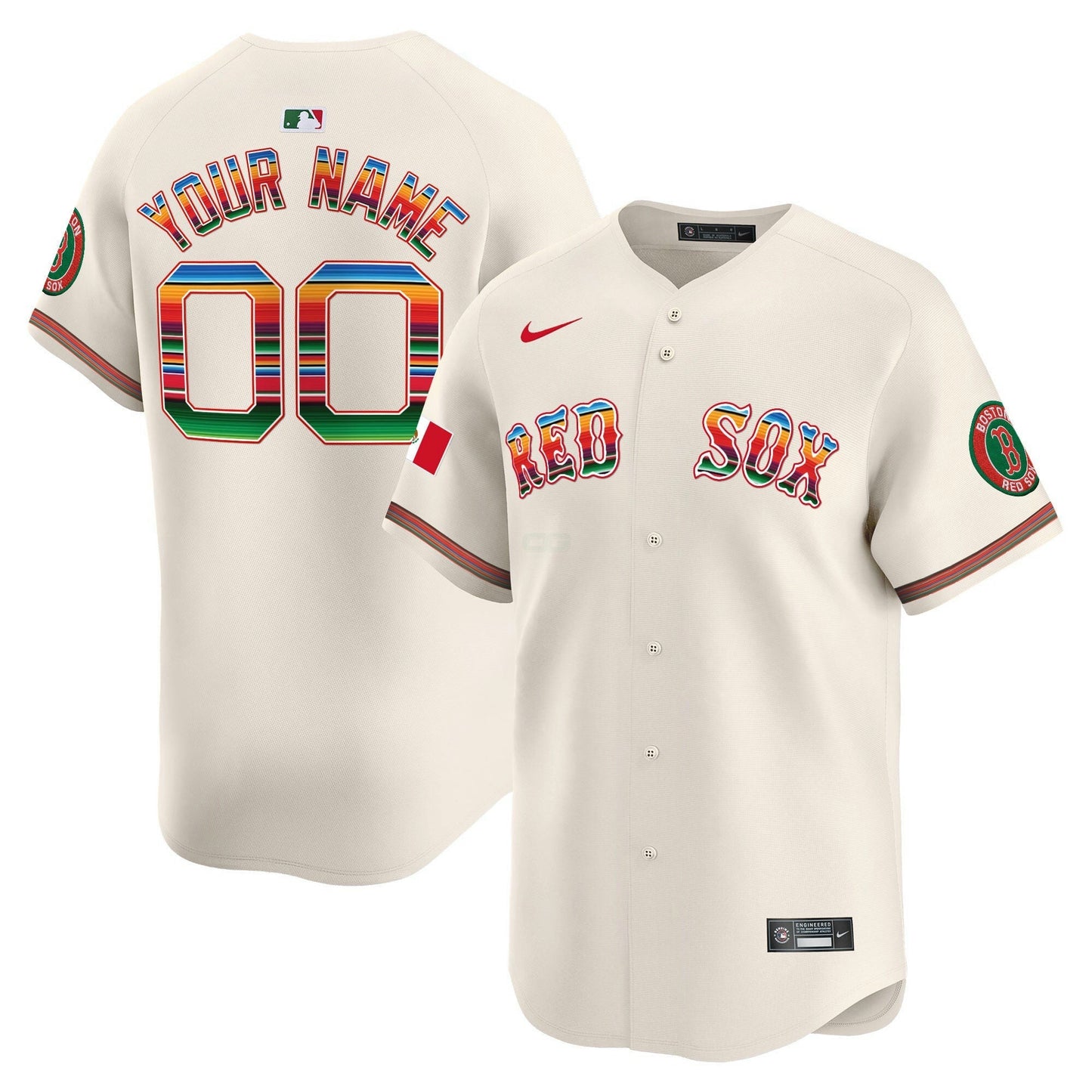 Camisa MLB Boston Mexico Vapor Premier Limited Jersey