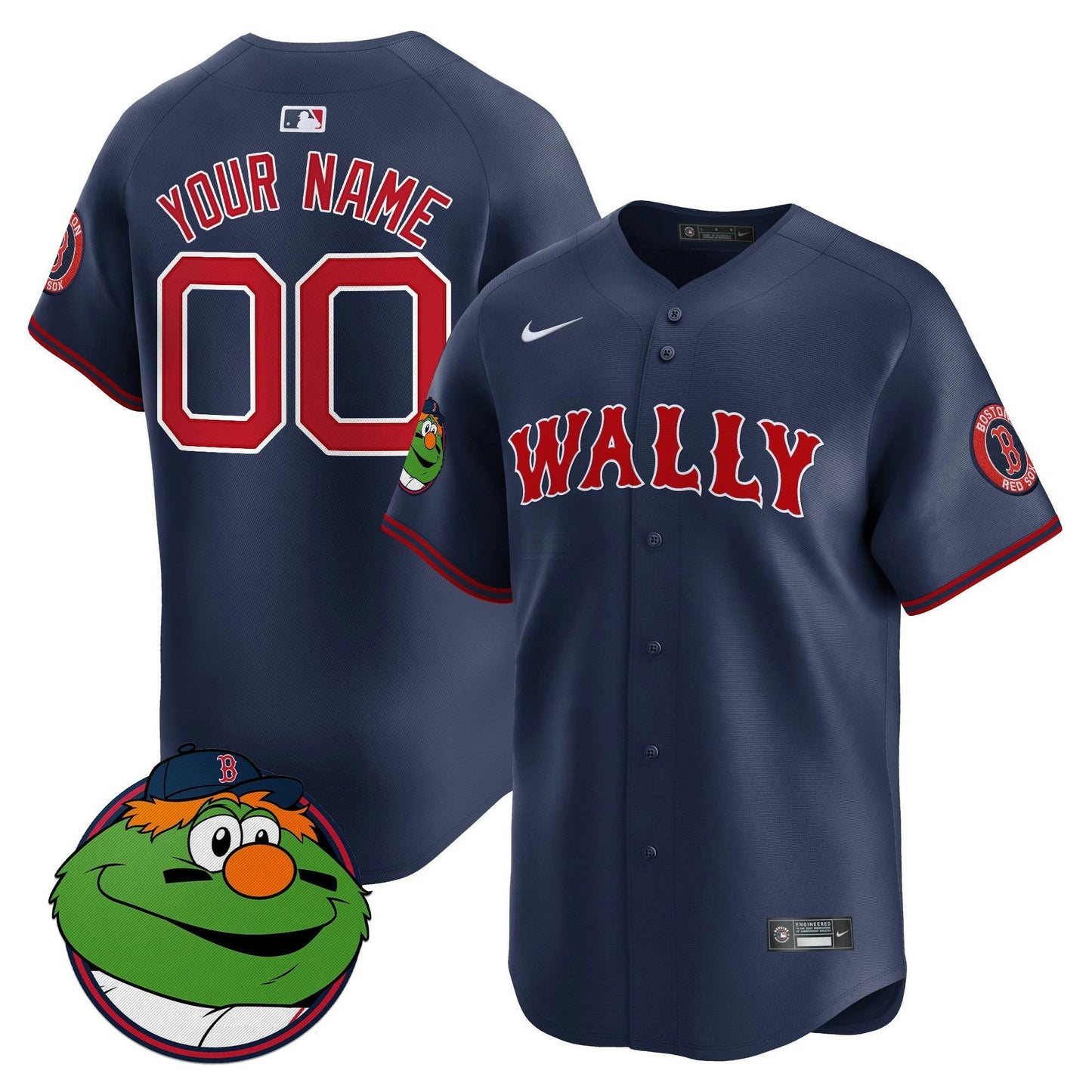 Camisa MLB Boston Wally Vapor Premier Limited Jersey