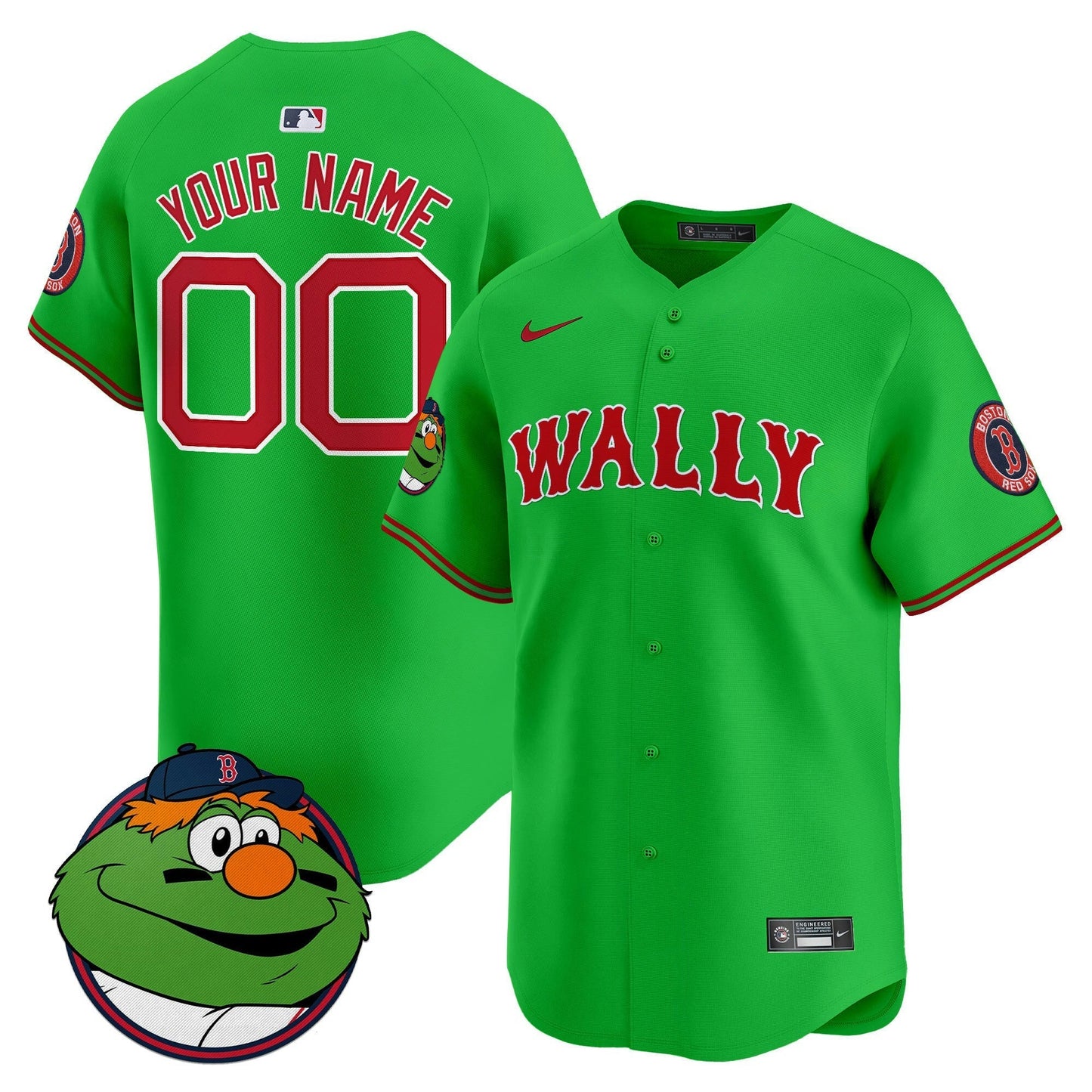 Camisa MLB Boston Wally Vapor Premier Limited Jersey
