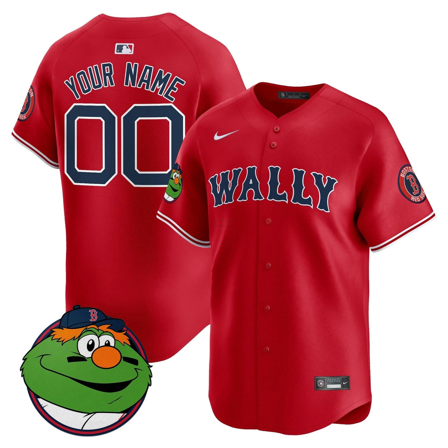 Camisa MLB Boston Wally Vapor Premier Limited Jersey