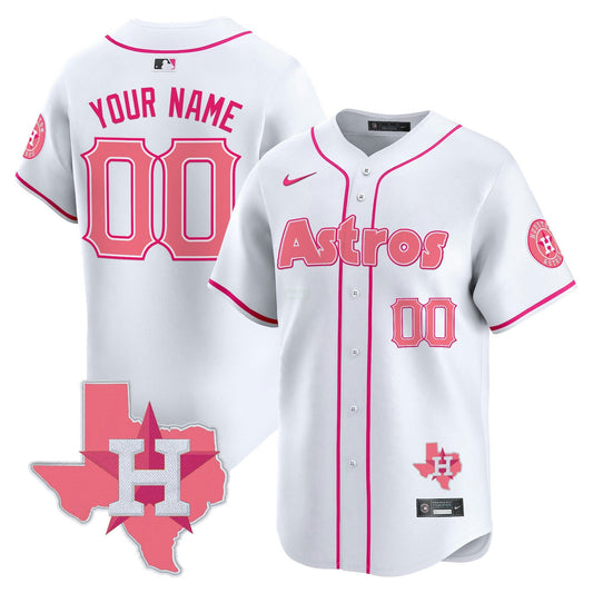 Camisa MLB Bubblegum Pink Vapor Premier Limited Jersey V3 - Custom