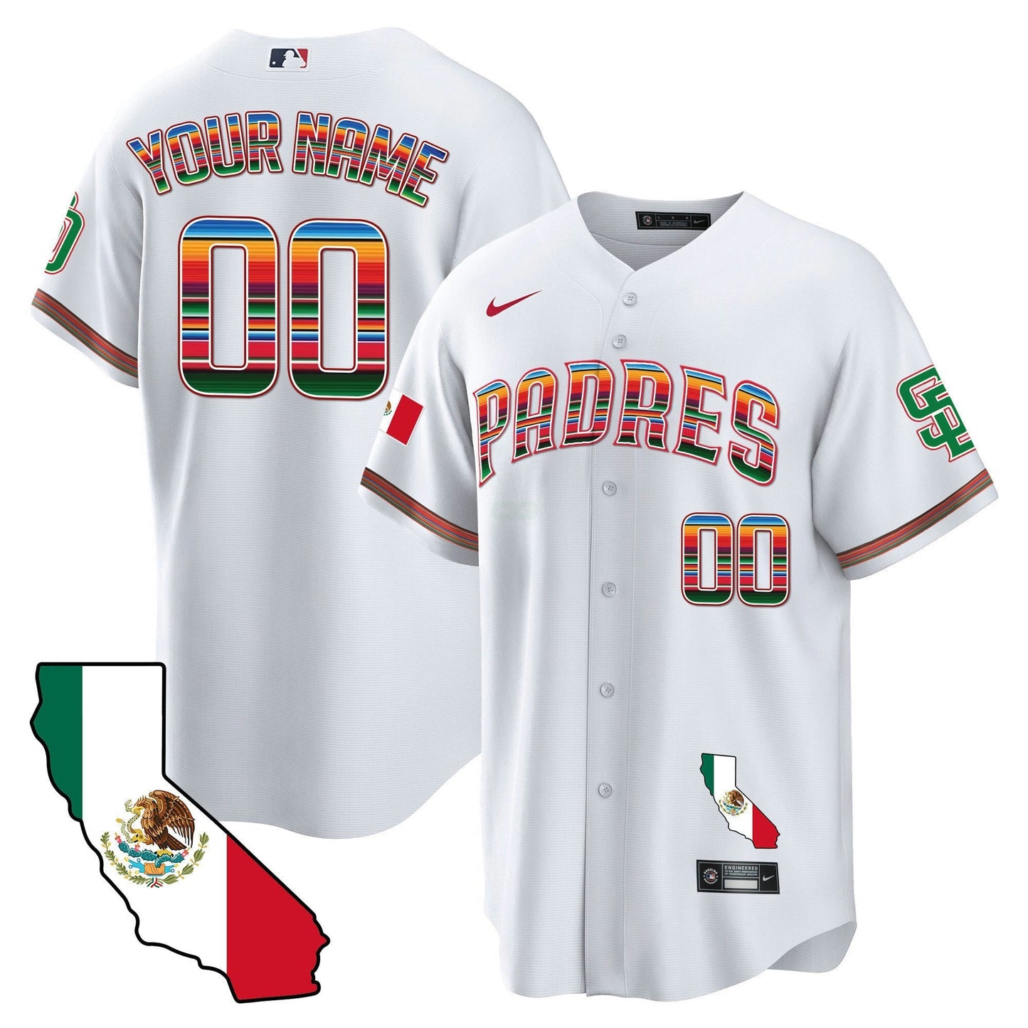 Camisa MLB California Map Cool Base Jersey