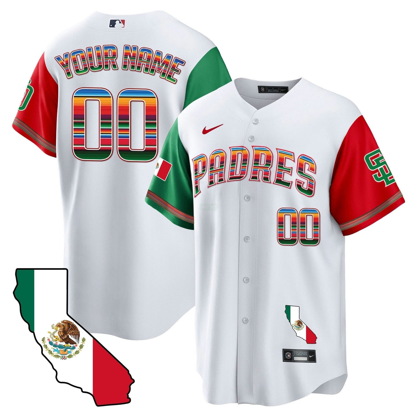 Camisa MLB California Map Cool Base Jersey