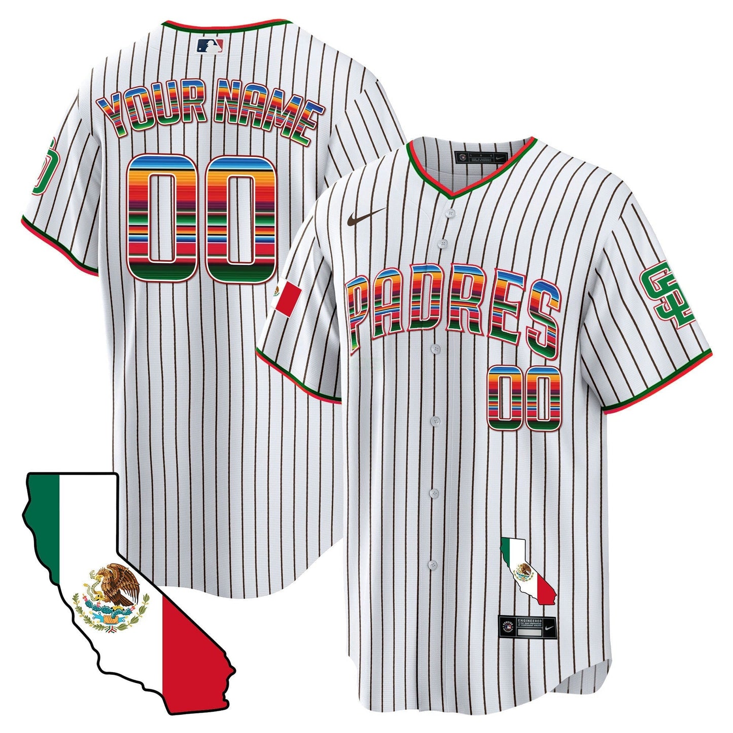 Camisa MLB California Map Cool Base Jersey