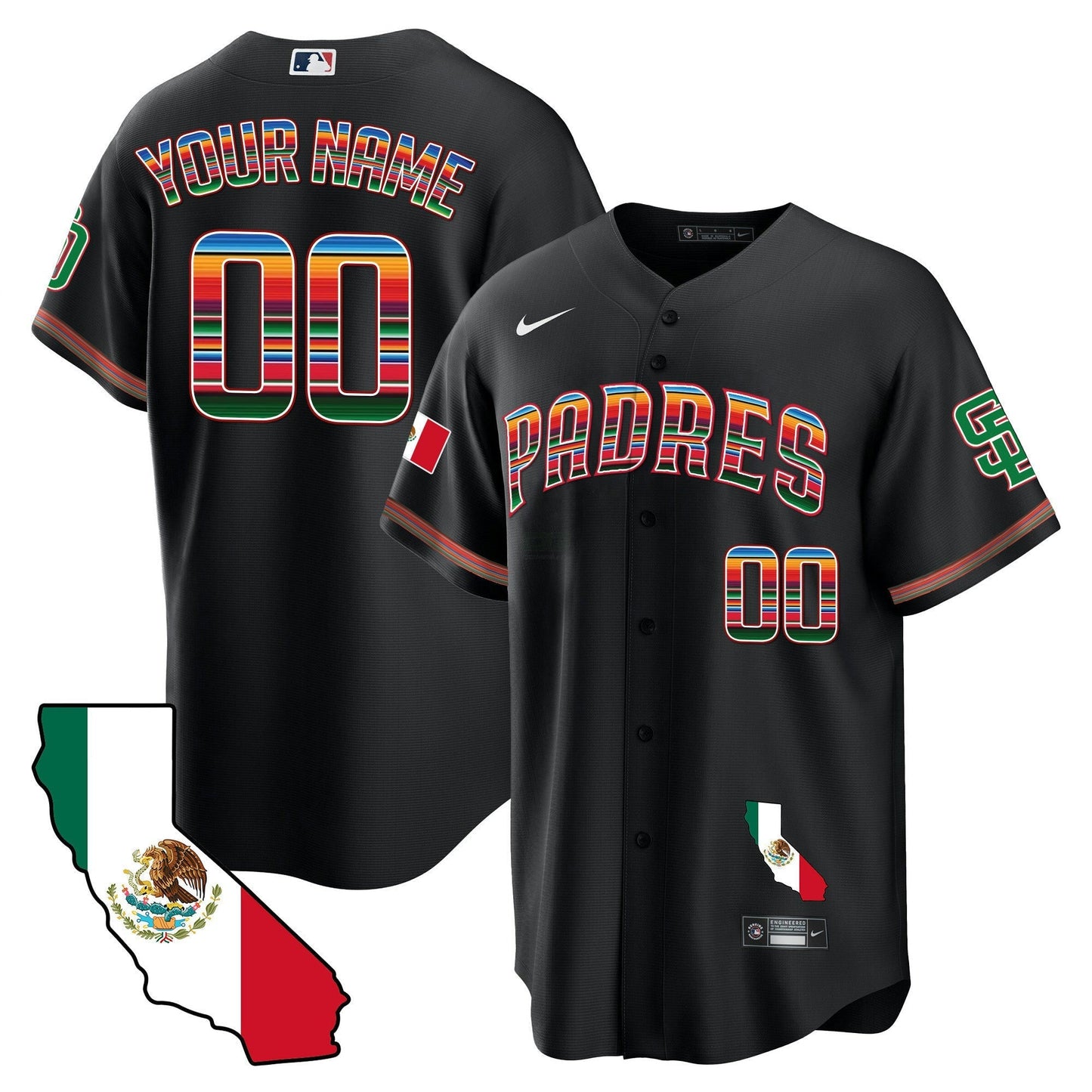 Camisa MLB California Map Cool Base Jersey