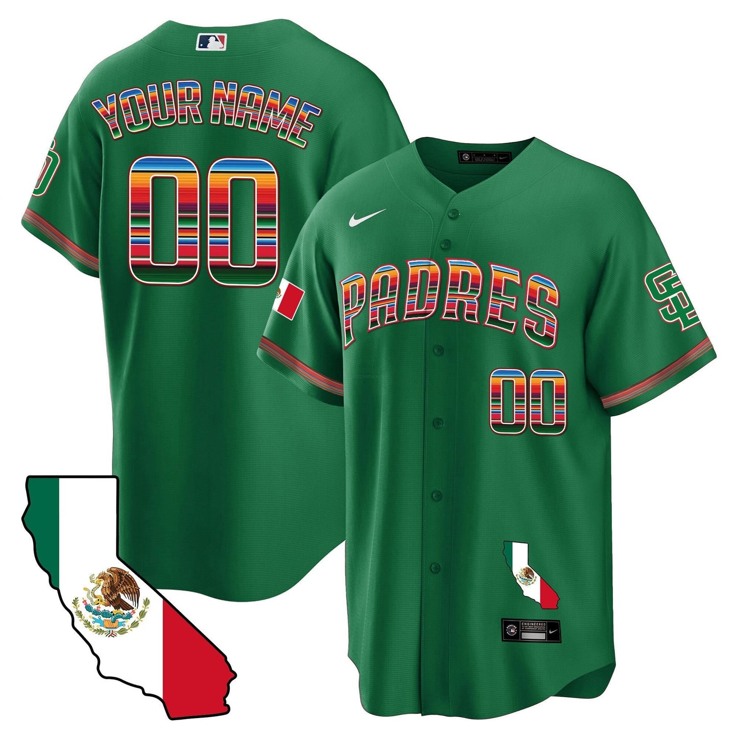 Camisa MLB California Map Cool Base Jersey