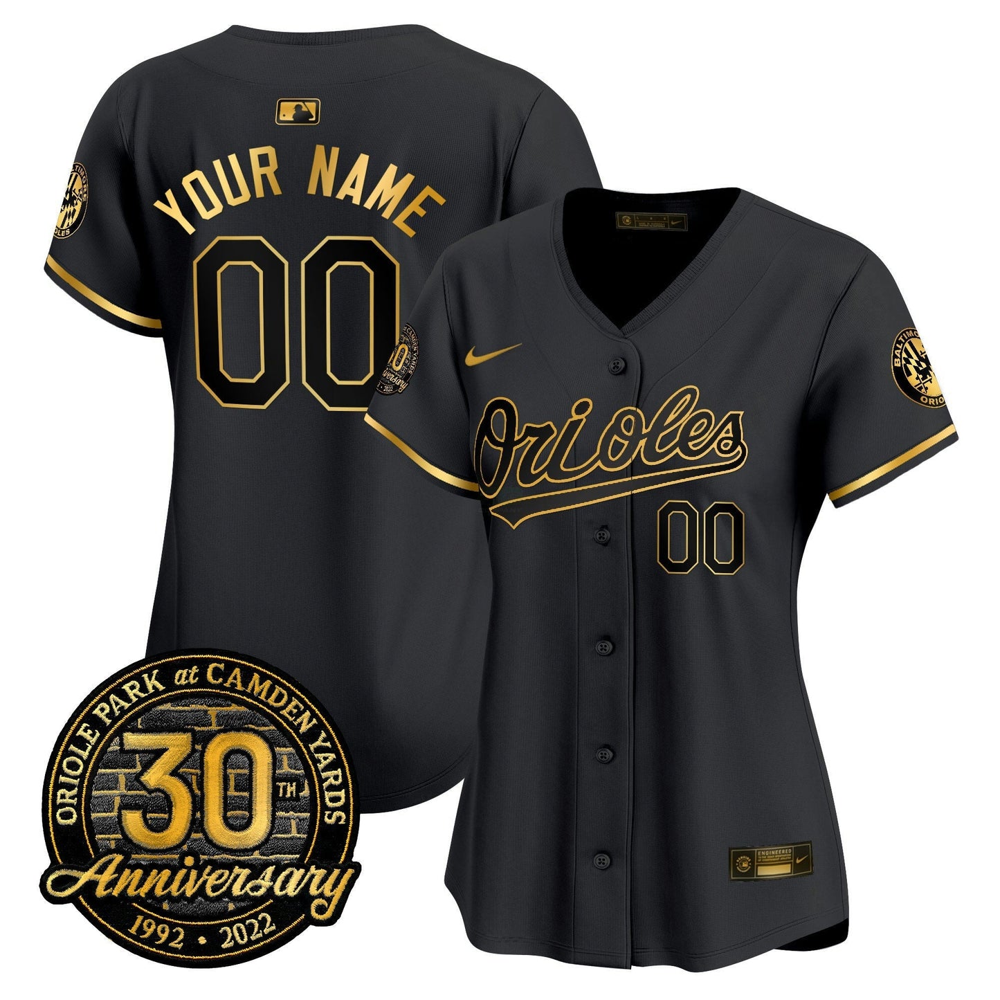 Camisa MLB Camden Yards 30th Anniversary Patch Vapor Premier Limited Jersey