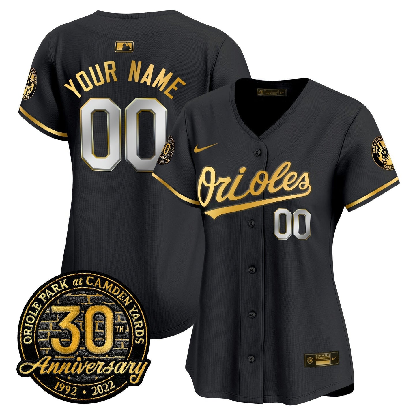 Camisa MLB Camden Yards 30th Anniversary Patch Vapor Premier Limited Jersey