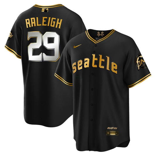 Camisa MLB Seattle Mariners CC Dourada Jersey