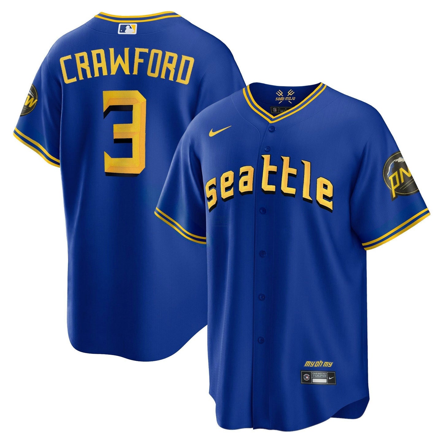 Camisa MLB Seattle Mariners CC Edition Jersey