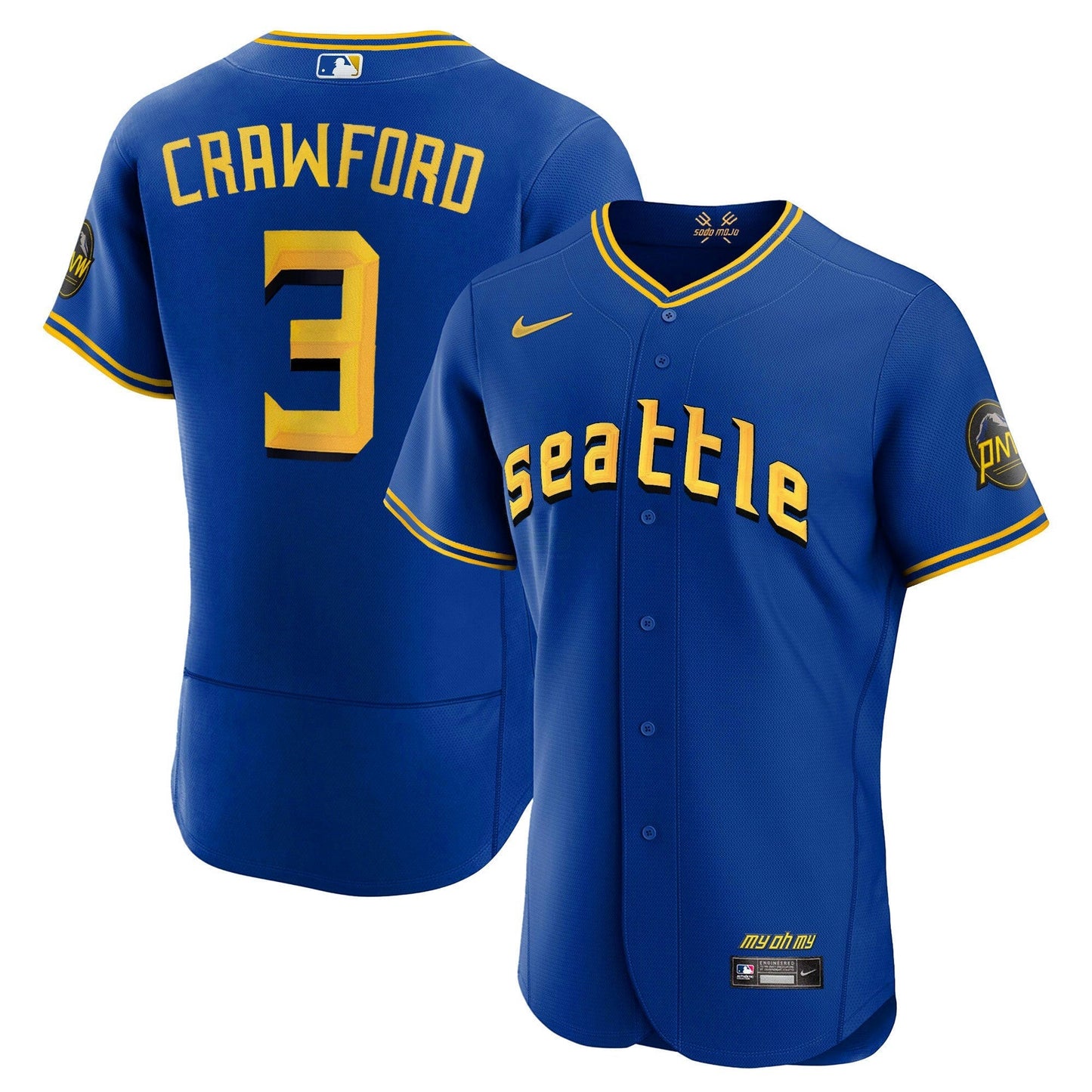Camisa MLB Seattle Mariners CC Edition Jersey
